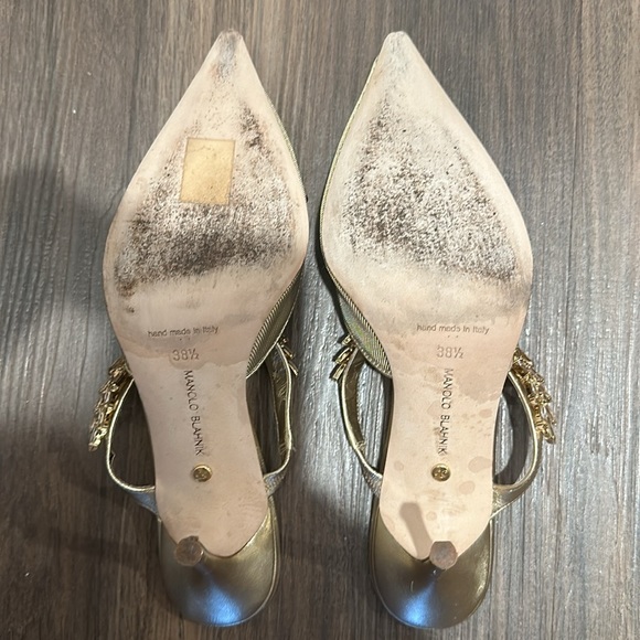 Manolo Blahnik Lurum Mules - Picture 8 of 10